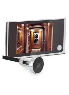 Digital Door Viewer with Cat-Eye Design – 24-Hour Monitoring, Night Vision, Motion Detection