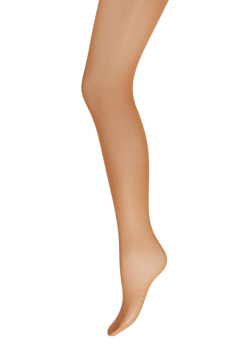 Wolford Neon 40 Denier Semi-Opaque Shiny Tights For Women Pantyhose Semi-Sheer Hosiery Soft Waistband Comfort Everyday Wear Beige Gobi Large - Image 5