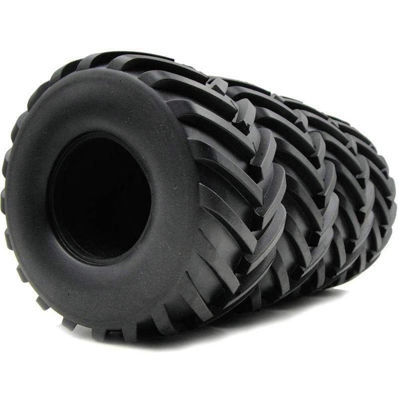 hobbysoul RC Soft 22 Tires Tyres Height 130mm Fit for Axial Capra Wraith Traxxas TRX4 Redcat Gen8 Monster Truck Mud Crawler Badland Terrain4Pack - Image 2