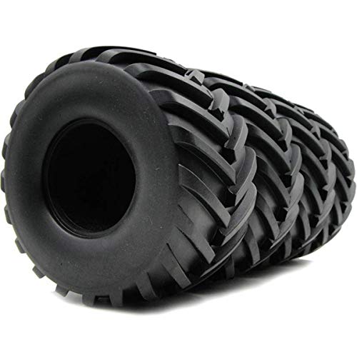 hobbysoul RC Soft 22 Tires Tyres Height 130mm Fit for Axial Capra Wraith Traxxas TRX4 Redcat Gen8 Monster Truck Mud Crawler Badland Terrain4Pack - Image 1