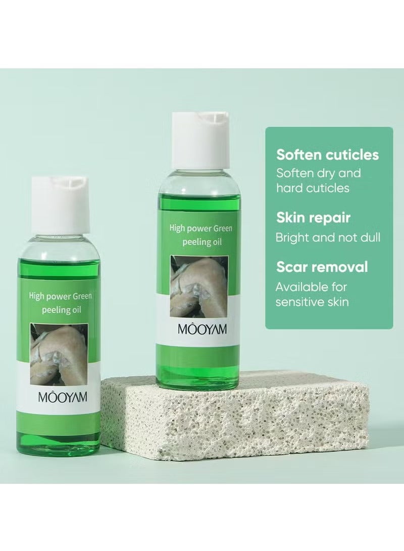 MOOYAM Peeling Oil for Dark Skin, Extra Strength Exfoliating Body Peel, Effective Exfoliation for Smooth and Radiant Skin - Image 2