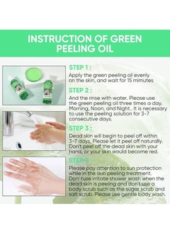 MOOYAM Peeling Oil for Dark Skin, Extra Strength Exfoliating Body Peel, Effective Exfoliation for Smooth and Radiant Skin  - Image 3