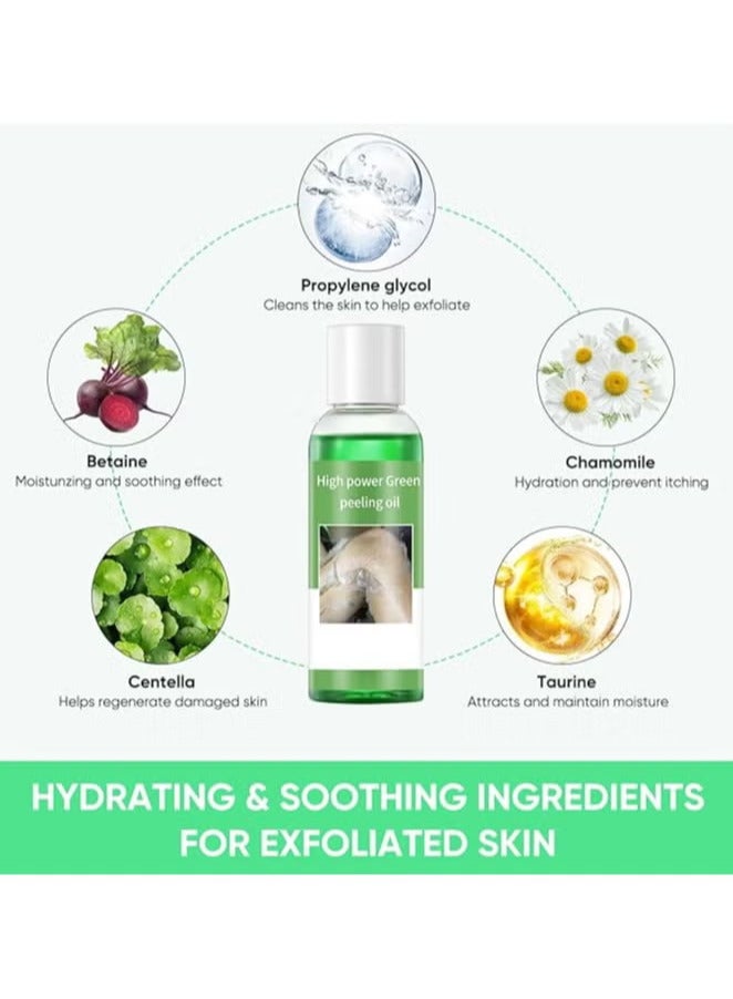 MOOYAM Peeling Oil for Dark Skin, Extra Strength Exfoliating Body Peel, Effective Exfoliation for Smooth and Radiant Skin - Image 4