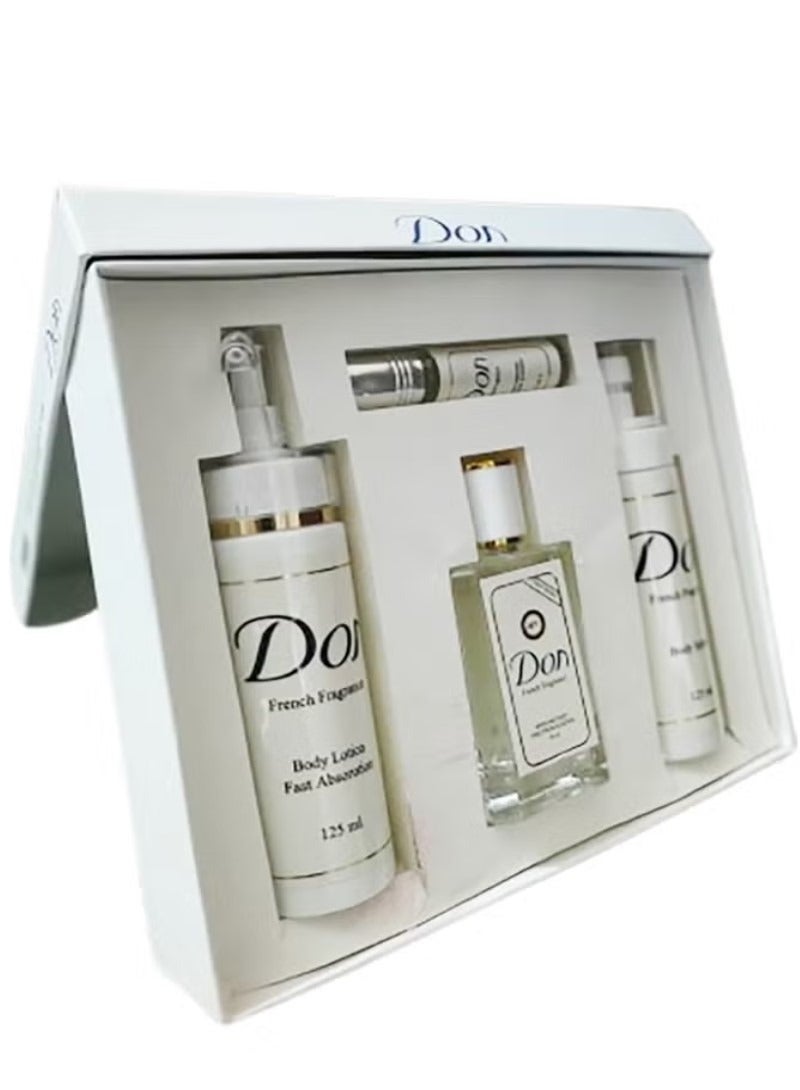 دون مجموعة دون الفرنسية كاملة 4 قطع - Image 3