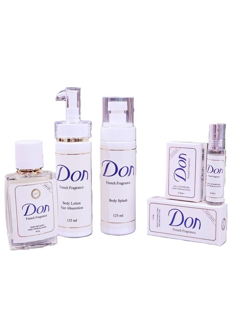 دون مجموعة دون الفرنسية كاملة 4 قطع - Image 2