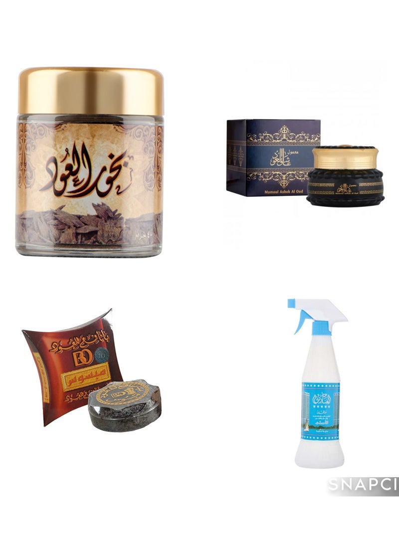 Banafa Elegance display perfumed with incense set - Image 1