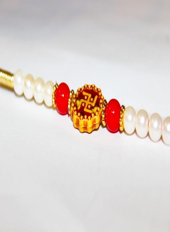 iberry's Rakhi Gift Pack with Set of One Rakhi & Rakshabandhan Card and Roli Chawal for Brother | rakhi for brother (3232)-Best Gift from Sister - Image 3