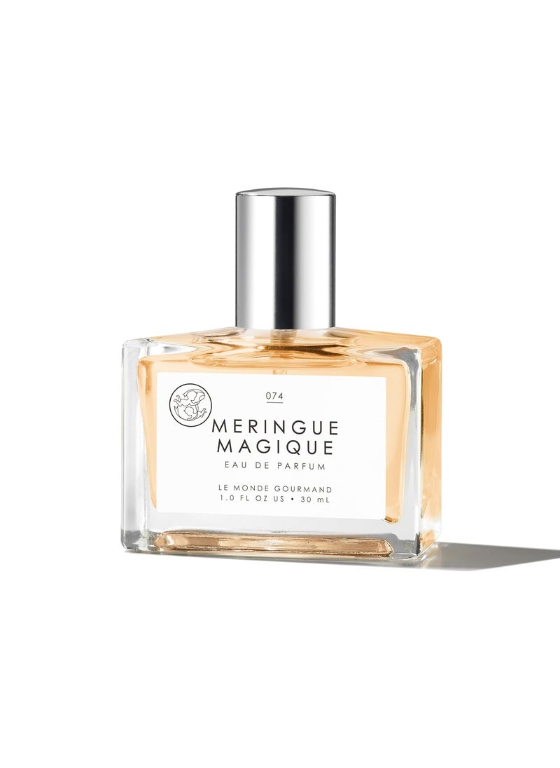 LE MONDE GOURMAND - Le Monde Gourmand Meringue Magique Eau de Parfum Gemeni Bakes Collaboration  1 fl oz 30 ml  Praline Orange Gardenia Perfume Notes - Image 1