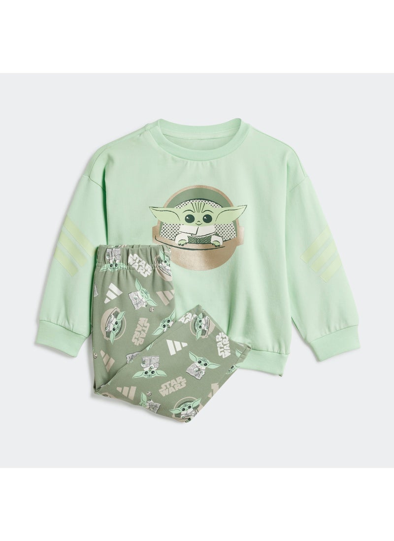 Adidas Infant Grogu Graphic Print Set - Image 1