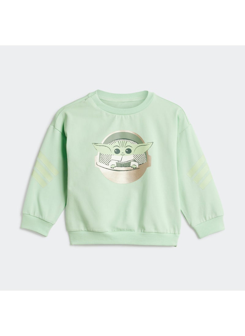 Adidas Infant Grogu Graphic Print Set - Image 2