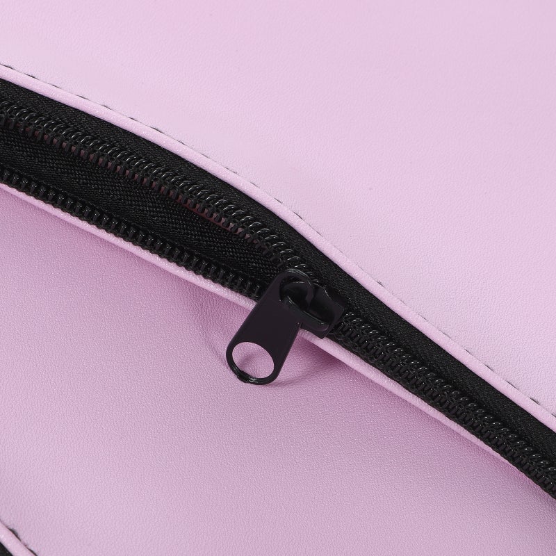 2Pcs Zipper Bill Bags Money Bags Bank Deposit Money Bags with Zipper PU Leather Bill Storage Bags - Image 5