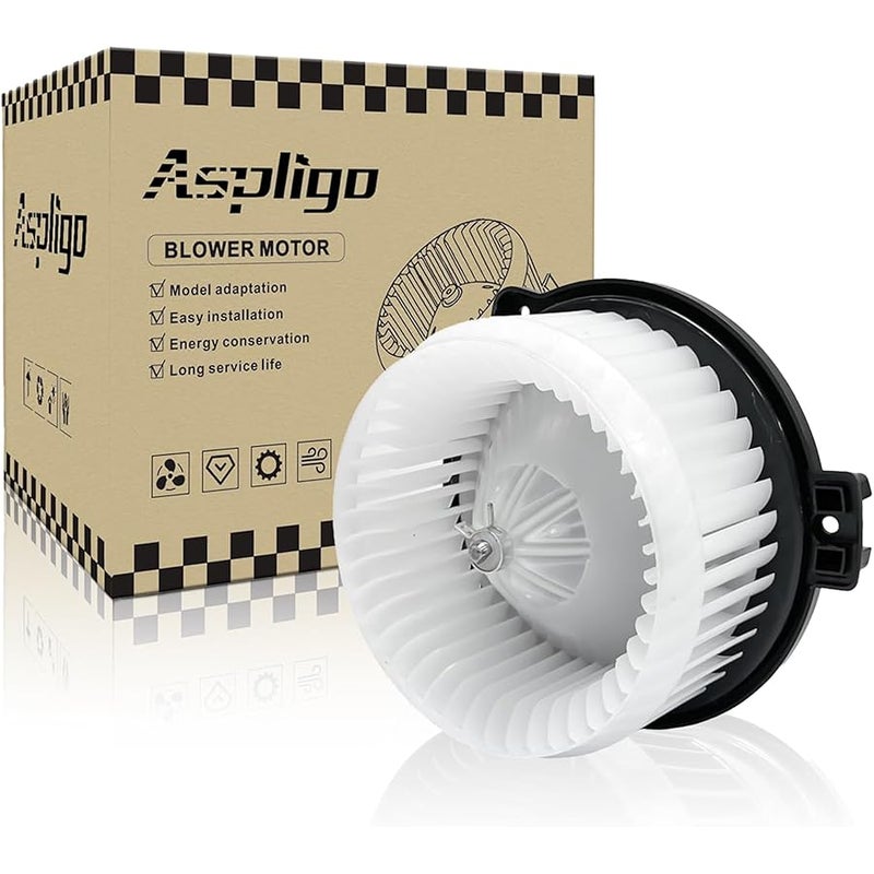 Aspligo 700054 Front AC Heater Blower Motor Fan Front Fit for Toyota Camry 2002 2003 2004 2005 2006, Sienna 2004 2005 2006 2007 2008 2009 2010, Solara 2004 2005 2006 2007 2008 - Image 1