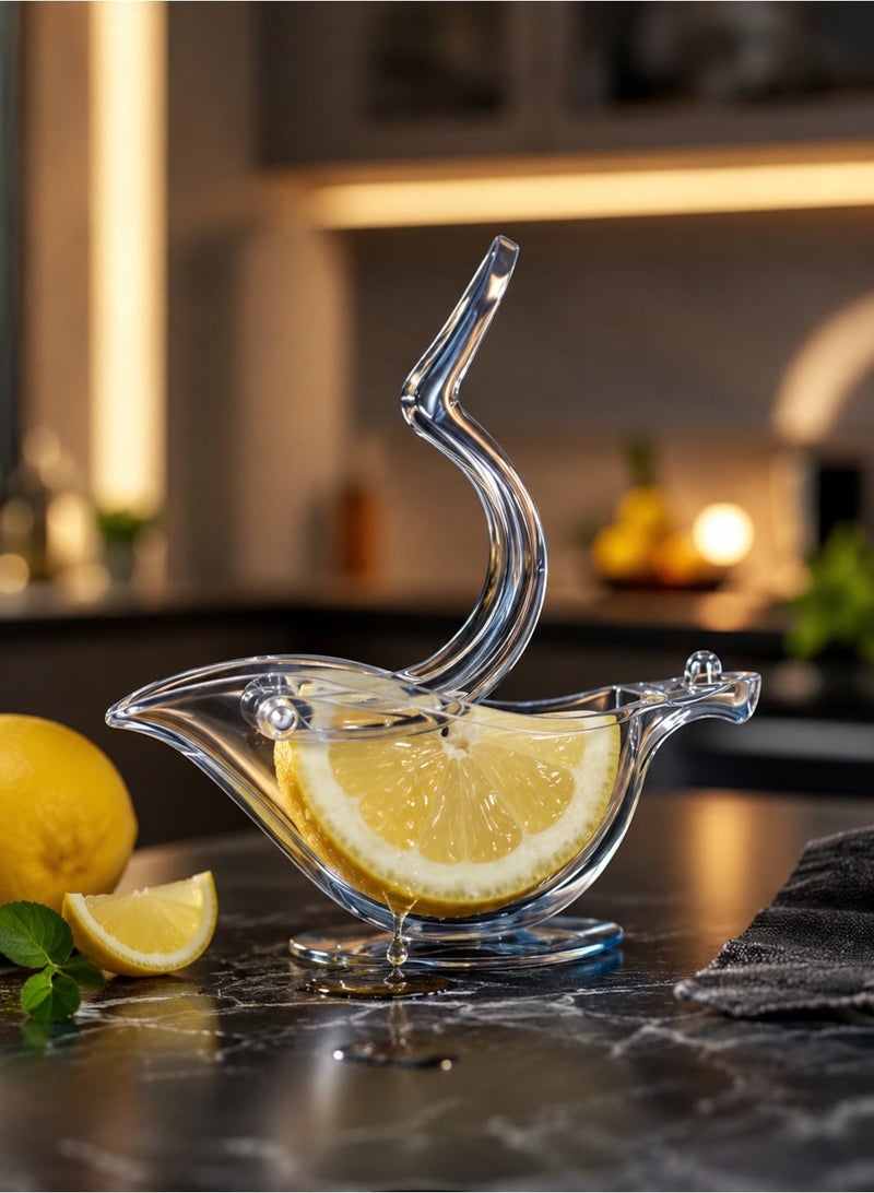 Dollar Transparent Bird-Shape Manual Lemon & Citrus Juicer - Image 1