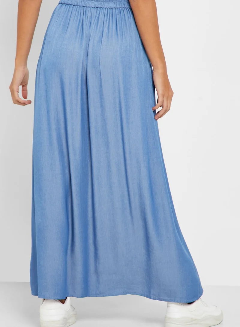 Ginger Button Down Maxi Skirt