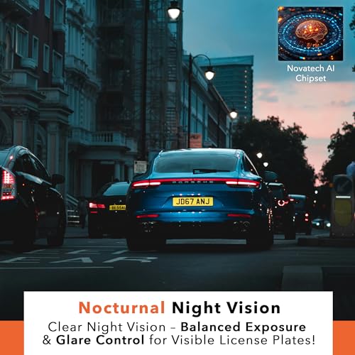 FitSpark MyFitSpark DC-102 Real 2.7K HDR Dual Channel Dash Cam | No.1 Novatek AI Chipset | 5MP Sony Starvis IMX335 Sensor | Pro ADAS 3.16" IPS Display Nocturnal Night Vision GPS| Free HARDWIRE KIT Rs.3490 - Image 5
