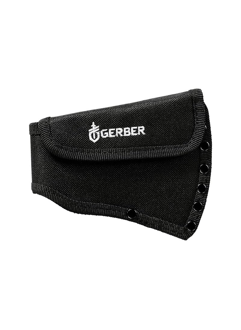 Gerber Gerber Gear Pack Hatchet - 3.5" Steel Blade with Full Tang - Camping and Survival Hatchet with Included Mountable Nylon Sheath - Coyote Brown  - Image 2