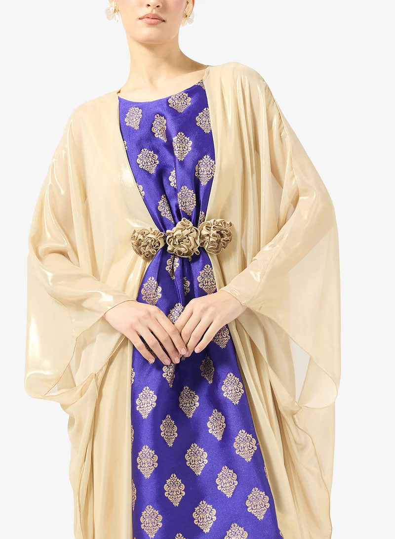 Golden Apple  Floral Waist Dress for Women | Best Price UAE