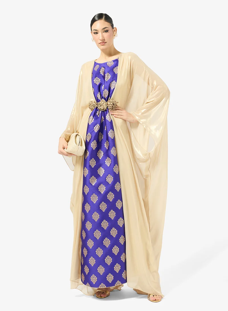 Golden Apple  Floral Waist Dress for Women | Best Price UAE
