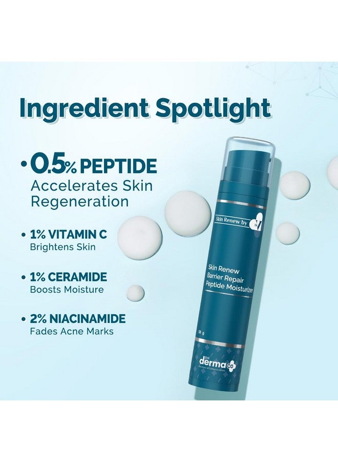 ذا ديرما كو . مرطب الببتيد لإصلاح حاجز الجلد من دكتور في - ببتيد وفيتامين سي - 50 مل | يصلح حاجز الجلد ويرطب بعمق | يساعد على تجديد البشرة | يرطب ويقوي حاجز الجلد - Image 5