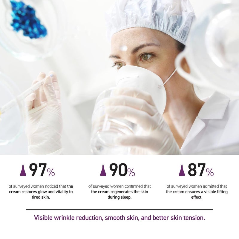 BIOLIQ كريم الليل الم firming والتنعيم 45+ - تجديد، تنعيم التجاعيد، تأثير رفع مع سبيلانثس أكميلا، حمض الهيالورونيك - 50 مل - Image 5