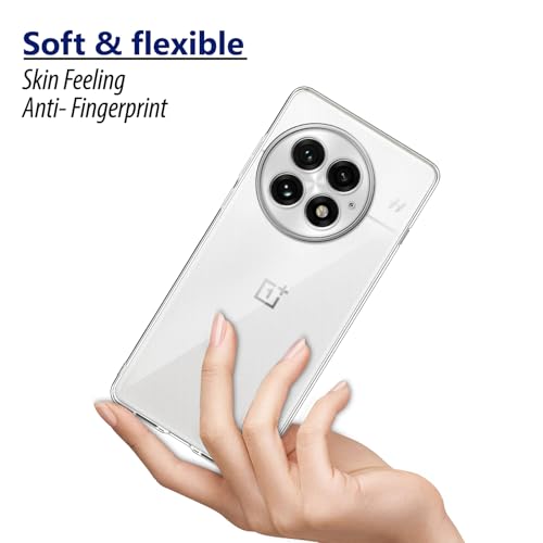 Plus بلس كلير سوفت تينسبير شفاف TPU خلفي مع حماية الكاميرا لهاتف OnePlus 11R 5G - شفاف - Image 5