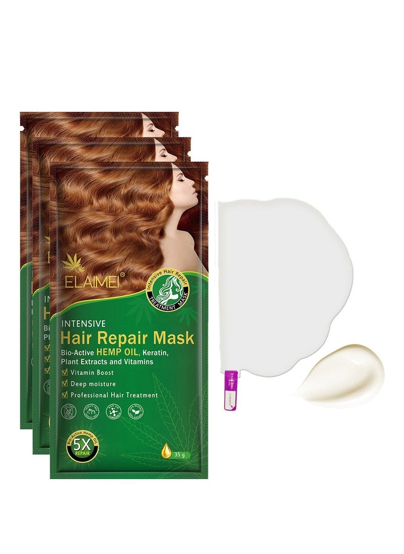 Elaimei 3 Packs Intensive Hair Repair Mask  - Image 1