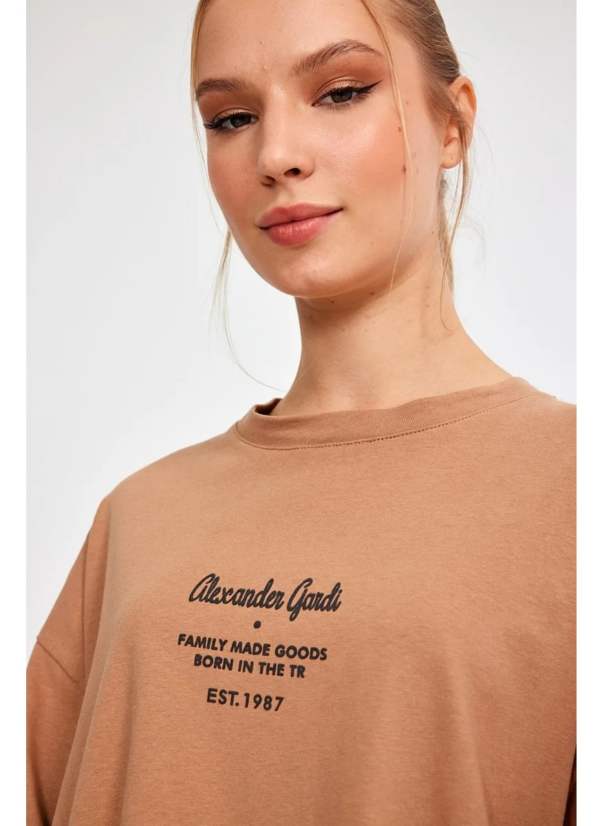 Alexander Gardi Printed Oversize T-Shirt (UN-0046 01)