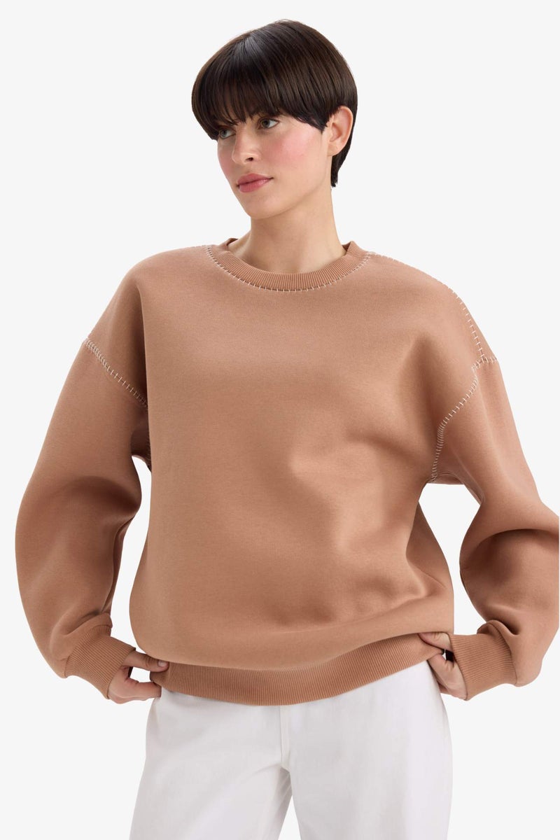 DeFacto Long Sleeve Sweatshirt - Image 4