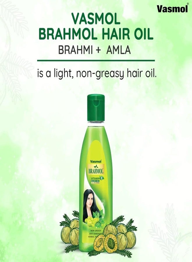 Vasmol Brahmol Hair Oil, 200ml - Image 2