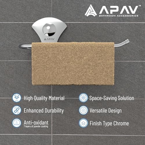 APAV Stainless Steel Napkin Holder for Table, Kitchen, Bathroom, and Dining – Stylish Paper Napkin Ring/Towel Ring/Towel Hanger/Towel Holder for Wash Basin– Sleek & Durable Design (Pack of 2) - Image 5