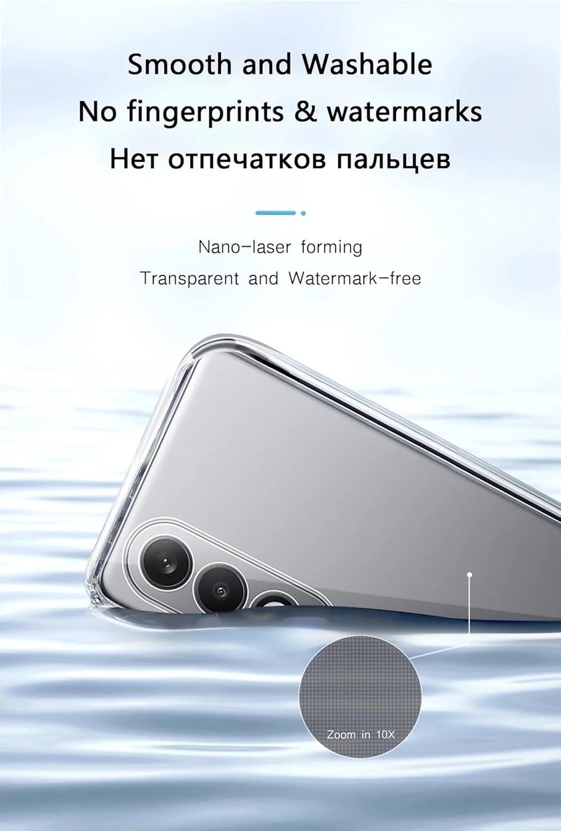 Realcase غطاء خلفي سيليكون لهاتف OnePlus Nord CE 4 Lite 5G، مقاوم للخدوش، شفاف كريستالي، واقي للصدمات، غطاء خلفي لهاتف OnePlus Nord CE 4 Lite 5G - Image 5