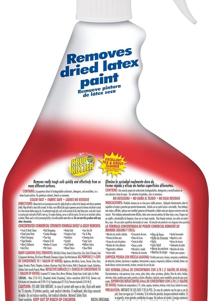 Krud Kutter Original Concentrated Cleaner/Degreaser, 32 oz - Image 2