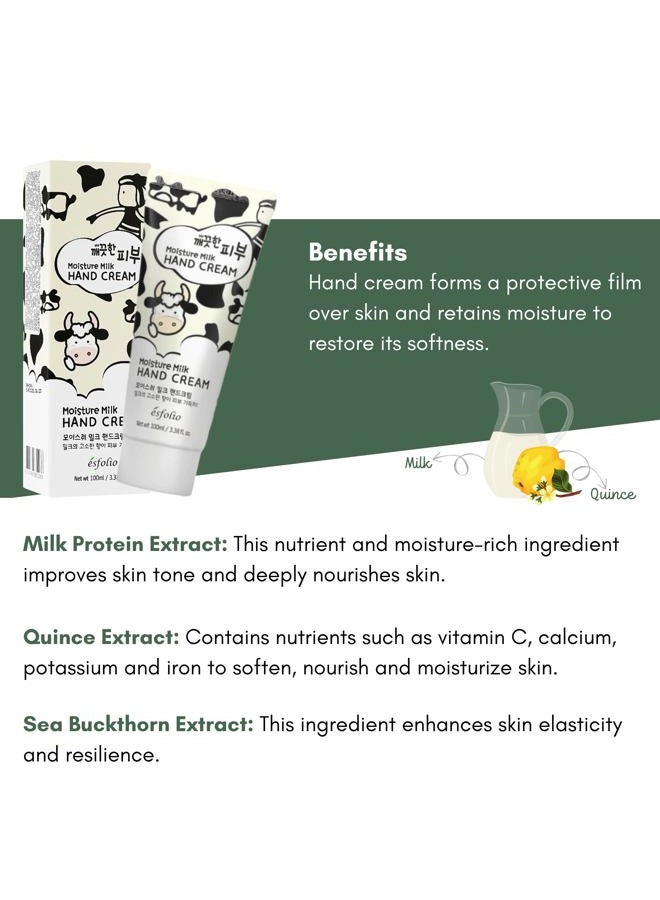 esfolio Pure Skin Moisture Milk Hand Cream 100ml - Image 4