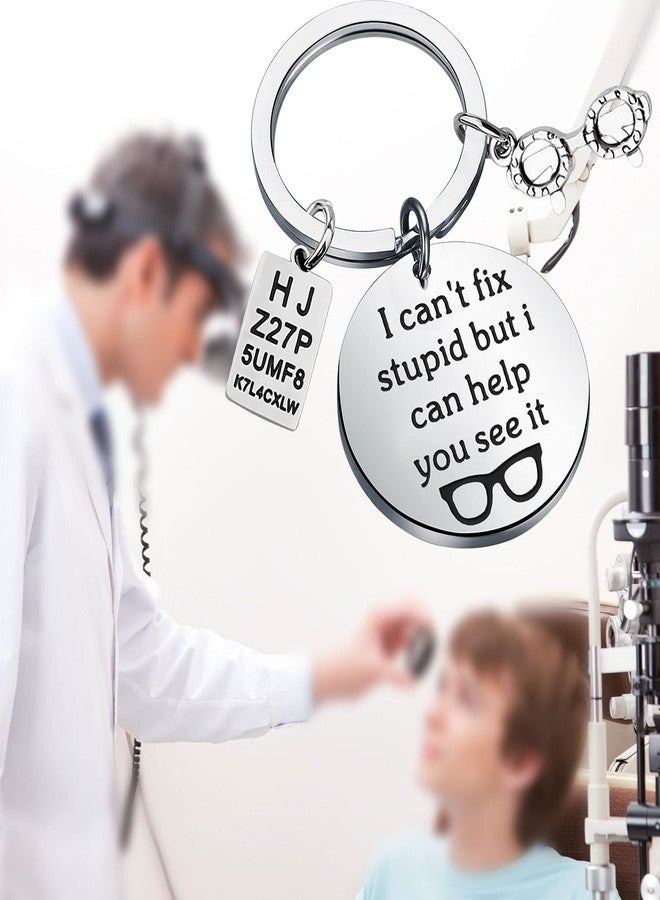 FAADBUK Funny Optometrist Gift Ophthalmologist Gift Eye Doctor Gift I Can't Fix Stupid But I Can Help You See It Optician Gift (Help You See It) - Image 3
