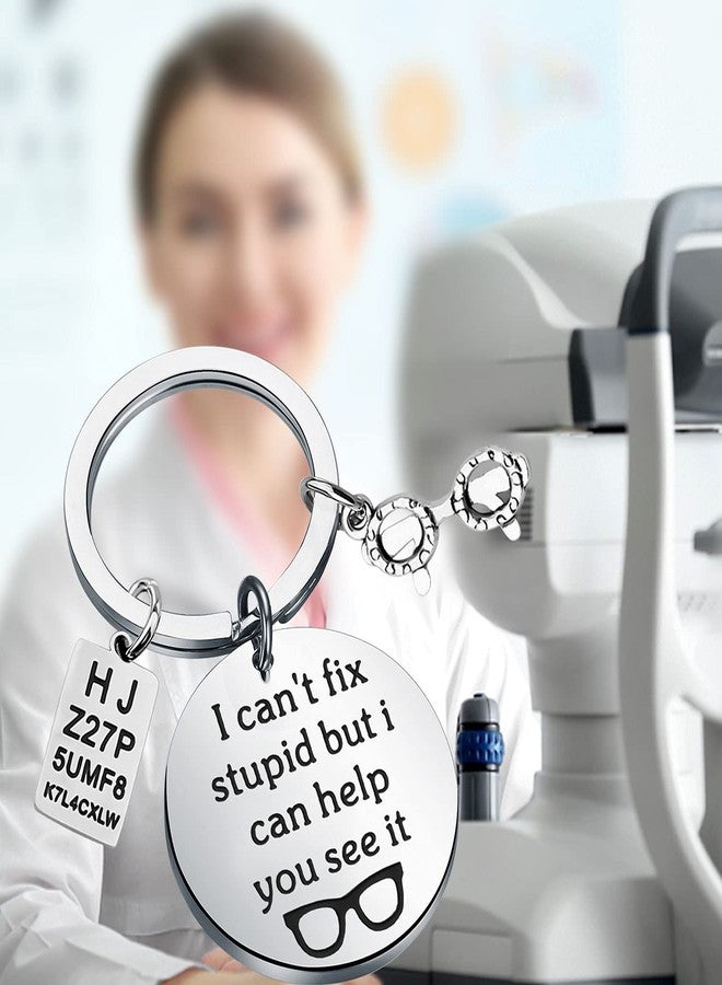 FAADBUK Funny Optometrist Gift Ophthalmologist Gift Eye Doctor Gift I Can't Fix Stupid But I Can Help You See It Optician Gift (Help You See It) - Image 4