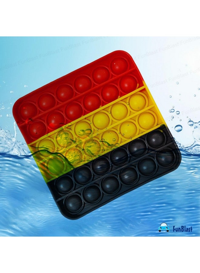 فنبلاست مجموعة FunBlast Pop it (عبوة من لعبتين Popit)، ألعاب أطفال، ألعاب فيدجيت، لعبة Pop it، لعبة Push Pop Bubble Fidget الحسية، لعبة تخفيف التوتر Fidget الحسية، هدايا مبتكرة للبنات والأولاد والأطفال (24) - Image 4