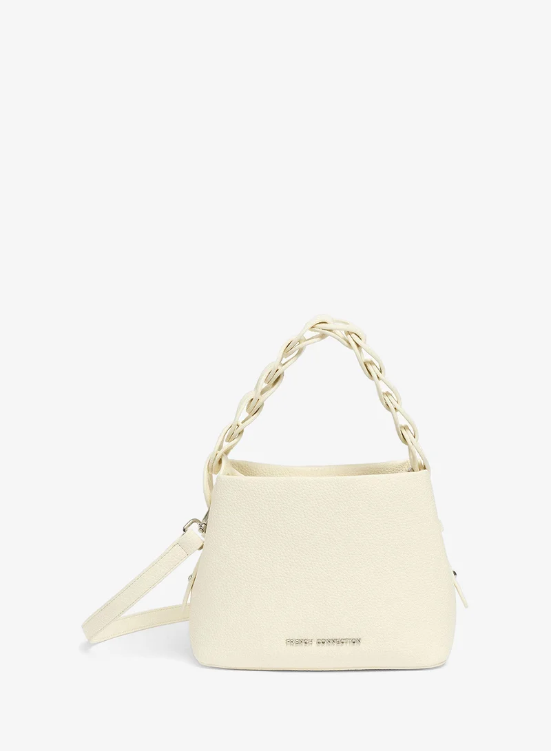 French Connection One Size Women Off  White Sienna Bucket Bag for Women | Best Price UAE