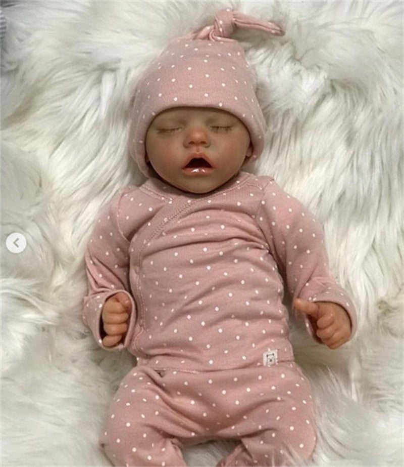 GYCV Newborn Baby Dolls Twins Girls 18 Inch Real Life Babies That Look Real Full Body Silicone Realistic Baby Dolls Real Looking Reborn Dolls Lifelike Babies Birthday Gifts Set for Kids - Image 3