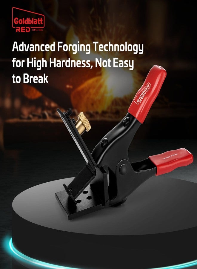 جولدبلات مشبك JAG من Goldblatt RED، زوج واحد XL، مشابك خط البناء، أدوات وضع الطوب القابلة للتعديل لخط الخيط - Image 4