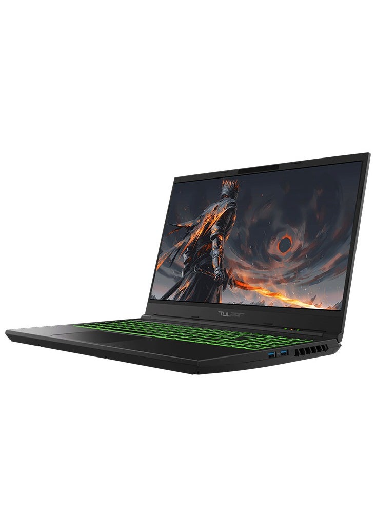 Tulpar - Tulpar A5 V20.3.1 Intel Core i7 13700H 16GB RAM 1TB SSD NVIDIA GeForce RTX 4050 6GB Graphics 15.6" Gaming Laptop - Black - Image 1