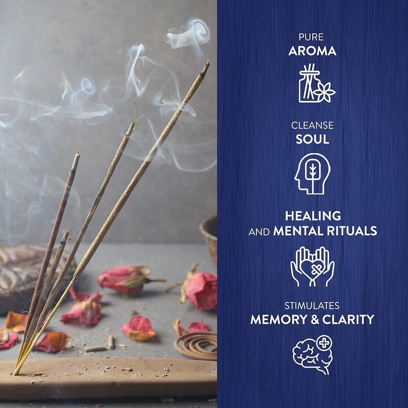 HEM Rosemary Incense Sticks - Box of Six Hexagonal Tubes with 20 Sticks Each - Image 3