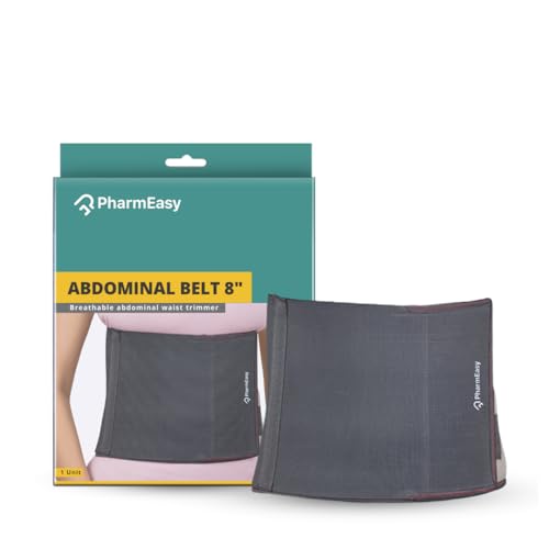 PharmEasy Nylon Postpartum Abdominal Binder Belt For Women & Men - Maternity Waist Support After Delivery, Post C-Section Surgery, Slimming & Weight Reduction -For Belly, Tummy, Stomach - Free Size - Image 1