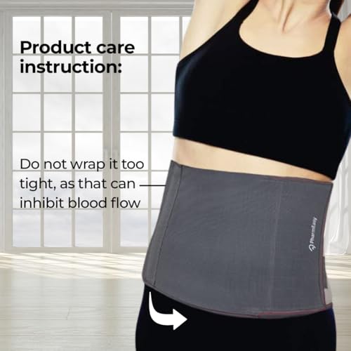 PharmEasy Nylon Postpartum Abdominal Binder Belt For Women & Men - Maternity Waist Support After Delivery, Post C-Section Surgery, Slimming & Weight Reduction -For Belly, Tummy, Stomach - Free Size - Image 4