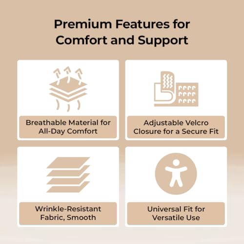 PharmEasy Nylon Postpartum Abdominal Binder Belt For Women & Men - Maternity Waist Support After Delivery, Post C-Section Surgery, Slimming & Weight Reduction -For Belly, Tummy, Stomach - Free Size - Image 5