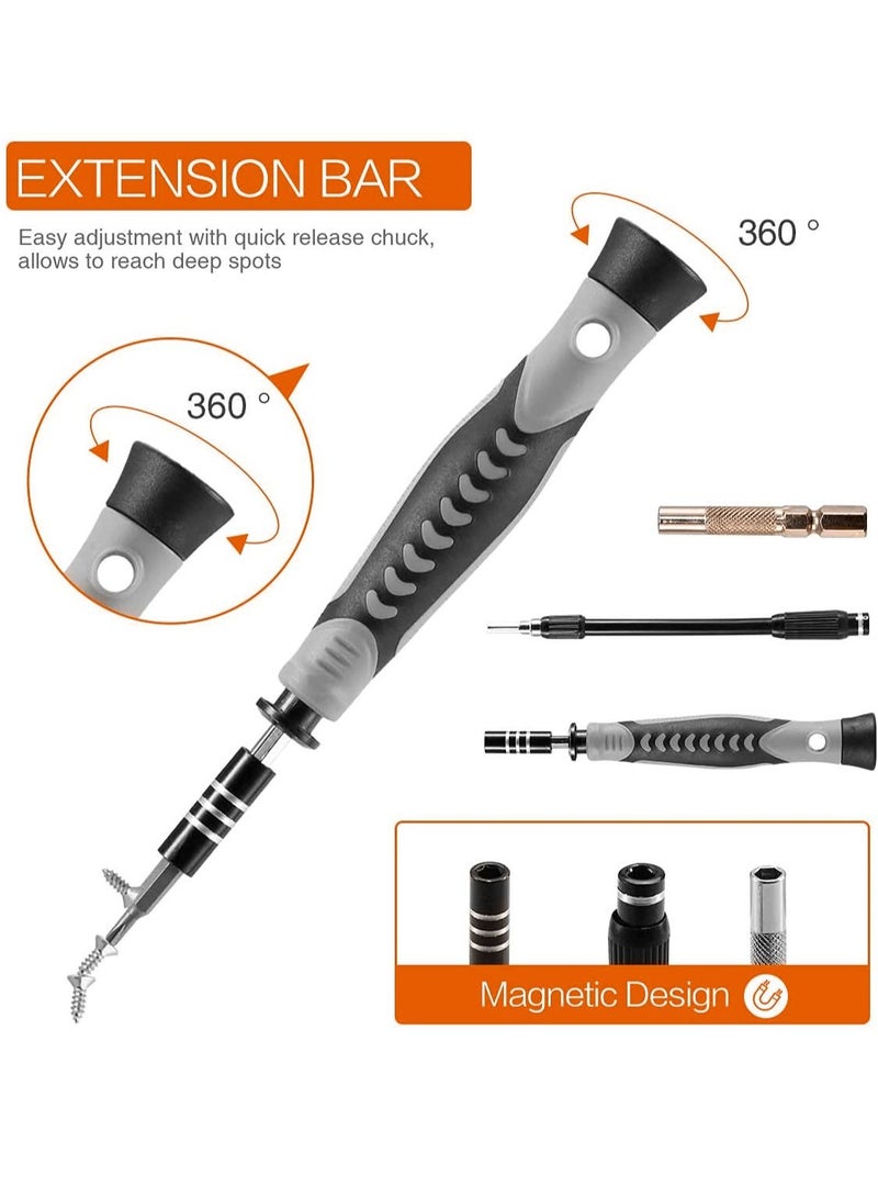 Cool Baby COOLBABY Precision Screwdriver Set New Version 130 in 1 Screwdriver Kit with 120 Screwdriver Bits  Repair Tool Kit With Magnetizer For Smart Phone  Household  - Image 5