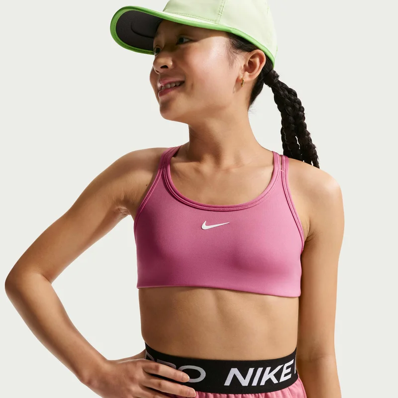 نايكي Kids' Pro Swoosh Sports Bra