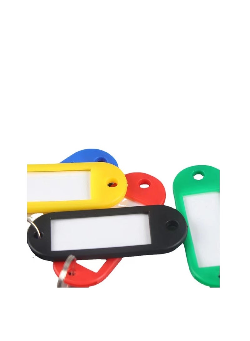 50-Piece Plastic Keychain Set Multicolour - Image 3