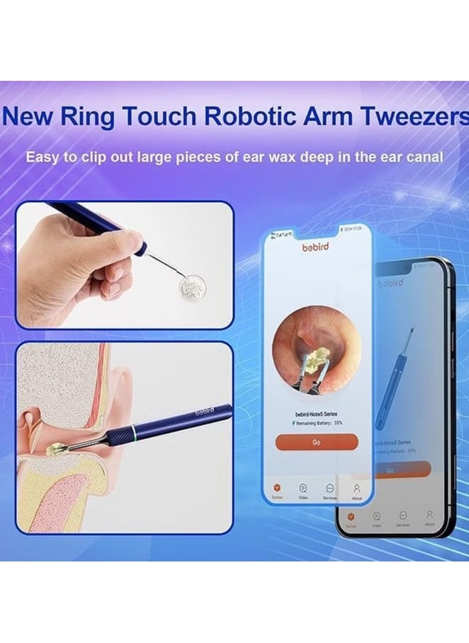 Bebird Note5 Pro Smart Visual Ear Cleaning Stick - Blue