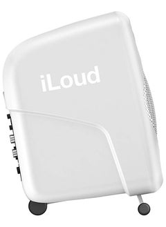 IK Multimedia IK Multimedia iLoud Micro Monitor Pair - Ultra-compact Monitor System with 2 x 25W Powered Reference Speakers with 3" Drivers, 3/4" Silk Dome Tweeters, and BlueTooth Connectivity - White  - Image 2