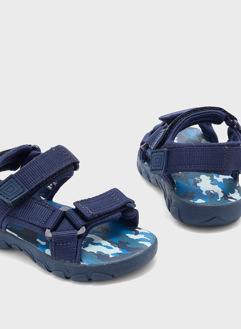 Marks & Spencer Kids' Camo Riptape Trekkers - Image 4